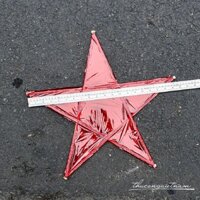 Lồng đèn giấy kiếng ngôi sao 50cm