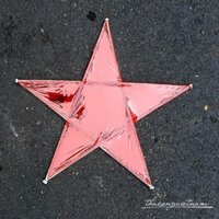 Lồng đèn giấy kiếng ngôi sao 60cm