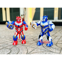 Lồng Đèn Pin Trung Thu Siêu Nhân Di Chuyển Xoay 360 Độ Quay Khiên Cầm Kiếm Cực Ngầu Cho Bé