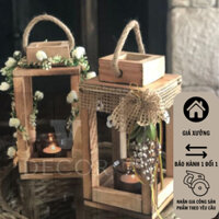 Lồng Đèn Trang Trí Bằng Gỗ