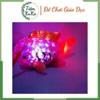 Lồng đèn trung thu hình cá chép size lớn có nhạc phat sáng bảy màu và di chuyển