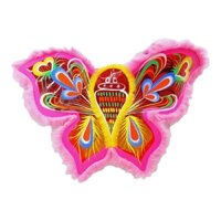 Lồng Đèn Trung Thu Kiếng Lớn Bướm Đào Lông (Cái)