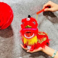 Lồng đèn trung thu múa kỳ lân (chạy pin có đèn+nhạc)