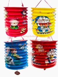 Lồng Đèn Trung Thu Tròn Giấy Mini (Cái)