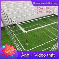 Lồng gà chọi 80 cm x 80 cm x cao 1 mét