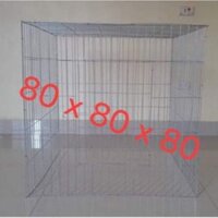 Lồng gà ghép 80 x 80 x 80 cm chưa có khay