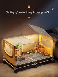 Lồng gà Ruding Hộp nuôi thú cưng mùa đông trong nhà lớn cảnh quan chuồng chim cút