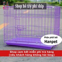 Lồng gấp SD lồng nuôi chó mèo nhỏ -SD50m: 50cm *37cm *40cm