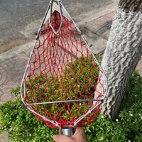 Lồng hái trái cây trên loại to rộng 26cm hái xoài. ổi. vú sữa. mận mãng cầu..