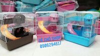 Lồng hamster 1 tầng nhà nấm 23-17-25cm .