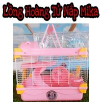 Lồng Hamster Mika xách tay nắp kính