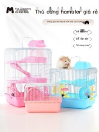 Lồng hamster nhỏ dễ thương Yuexiaomeng dành riêng cho ngôi nhà lớn giá rẻ, biệt thự sang trọng, gấu