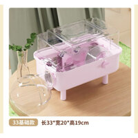 lồng hamter mika full set y hinh size 33cm lồng nuôi hamter sóc bọ ú mika full set y hình tặng kèm bịch đô ăn hãng