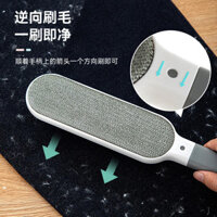 Lông Hiện Vật Tẩy Lông Bàn Chải Cạo Râu Hai Mặt Cashmere Len Áo Len Len Len Quần Áo Có Thể Tháo Rời Tóc Devic