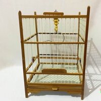 LỒNG KHUYÊN NAN CÁP QUANG CHO CHIM 30cm*21cm