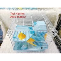 Lồng lâu đài cổ 2 tầng cho Hamster