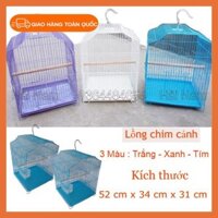 Lồng Mái Cong- Lồng chim Yến Phụng Size : 30cm x 32cm x 50cm