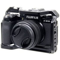 Lồng máy ảnh Topcine XS10 Tương thích cho máy ảnh Fujifilm X-S10, Ốp lưng máy ảnh Fujifilm X-S10 có gắn giày lạnh trên đầu cho micro / đèn video nhỏ gọn