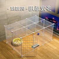 Lồng Mèo Lưới Lưới Chuồng Nuôi Trong Nhà Cho Chó Nhỏ Hàng Rào Cửa Cách Ly Chuồng Thỏ