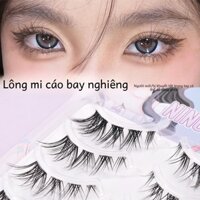 Lông mi giả một mảnh kiểu Thái quỷ nhỏ lông mi dưới lông mi phân đoạn lông mi nữ toàn thân cứng