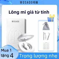 Lông mi từ tính WOSADO Lông mi giả 3D lông mi giả mềm chất lượng cao lông mi giả từ tính mềm mại