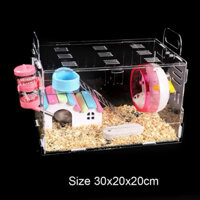Lồng mica full dành cho hamster