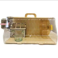 Lồng mica gỗ dành cho hamster