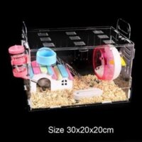 Lồng Mika, Lồng Mica đầy đủ phụ kiện