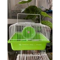 Lồng Mini Xách Tay Cho Hamsster Loại 1 Nan Dày , Nhựa Cứng