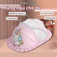 Lồng Ngủ Mùng Màn Chụp Ngủ Chống Muỗi Gấp Gọn Cho Bé Sơ Sinh Chống Ánh Sáng Voi.Baby