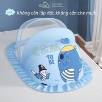 Lồng Ngủ Mùng Màn Chụp Ngủ Chống Muỗi Gấp Gọn Cho Bé Sơ Sinh Chống Ánh Sáng C&M HOME