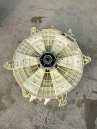 Lồng nhựa máy giặt Samsung cửa phụ Led vuông lớn model WW90K6410QW