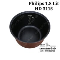 LÒNG NỒI - RUỘT NỒI Cơm Điện Philips 1.8 Lít HD3115 linh kiện phụ kiện phụ tùng chính hãng