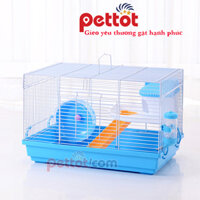 Lồng nuôi Hamster 47cm full phụ kiện giá rẻ - Pettot