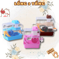 Lồng nuôi Hamster hai tầng cao cấp đầy đủ phụ kiện