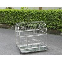 Lồng nuôi thú cưng,chuồng chó,mèo bằng inox,có khay hứng