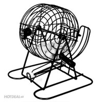 Lồng quay lô tô bingo lồng sắt