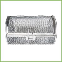 Lồng rang cà phê bằng thép không gỉ lồng lò nướng bằng thép không gỉ giá đỡ dụng cụ nướng nướng lồng quay cho peanut gelhvn