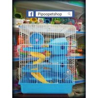 Lồng sắt cho hamster 3 tầng