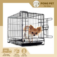 Lồng Sắt Nuôi Chó Mini – An Toàn, Bền Bỉ, Dễ Dàng Vệ Sinh | Pong Pet