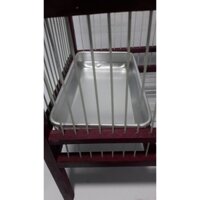 Lồng tắm chim chào mào Xưởng Lồng Chim Bảo Anh, Lồng chim giá cực rẻ nan cáp cực bền tặng khay nhôm