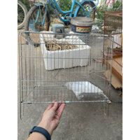 lồng tắm chim inox lắp ghép
