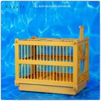 Lồng tắm chim Vỏ tắm cho chim Lovebirds Xám Châu Phi Budgies