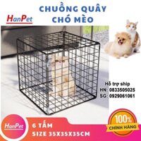 Lồng tắm mèo 35x35x35cm (chó mèo dưới 3kg) dùng làm lồng tắm hoặc nhốt chó mèo SZ