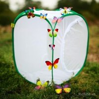 Lồng thú cưng lớn, lồng PVC bướm có thể gập lại, lồng trồng cây trong nhà kính, lồng lưới chống côn trùng, lồng nuôi bò sát