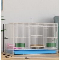 Lồng Thú Gấp Gọn, Lồng Chim Mắt Lưới Nhỏ 1.2cm (50x33x33cm)