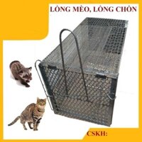 [Lồng To] Bẫy Đa Năng, Lồng Bẫy Chuột, Mèo Hoang, Sóc Bẫy Chồn ( 275mmx275mmx470mm)