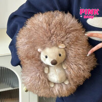 Lông Tơ Nhím Gấu Bông Sang Trọng Búp Bê Hồng Nhím Gối Mềm Nhồi Bông Sang Trọng Đồ Chơi Sáng Tạo Gấu Trúc Thoải Mái Cho Bé Búp Bê Trẻ Em Bé Gái Bé Trai Quà Tặng Sinh Nhật