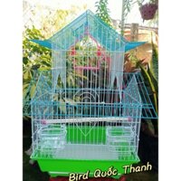 Lồng TQ 3 mái nuôi vẹt, yến phụng, khuyên...