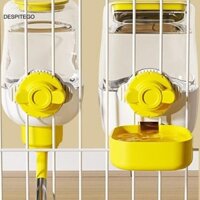 Lồng Treo Nước Đựng Đồ Dùng Cho Thú Cưng Bằng Nhựa Cho Chó Con Mèo Thỏ